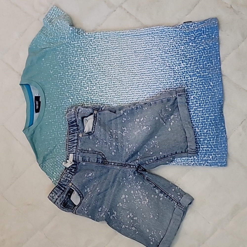 Boys size 7 summer outfit